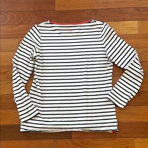 Boden Striped Long Sleeve Top